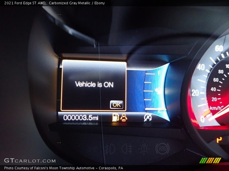 Carbonized Gray Metallic / Ebony 2021 Ford Edge ST AWD