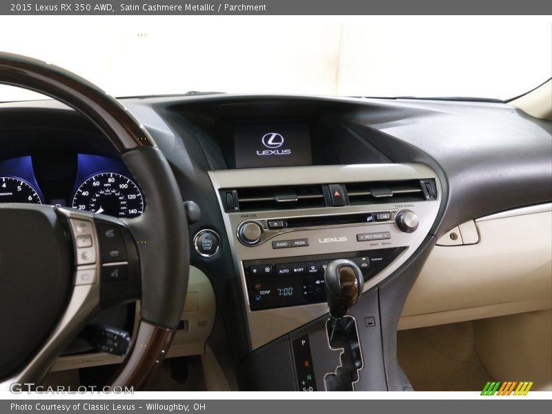 Satin Cashmere Metallic / Parchment 2015 Lexus RX 350 AWD