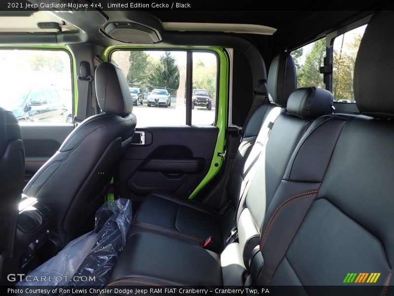 Rear Seat of 2021 Gladiator Mojave 4x4