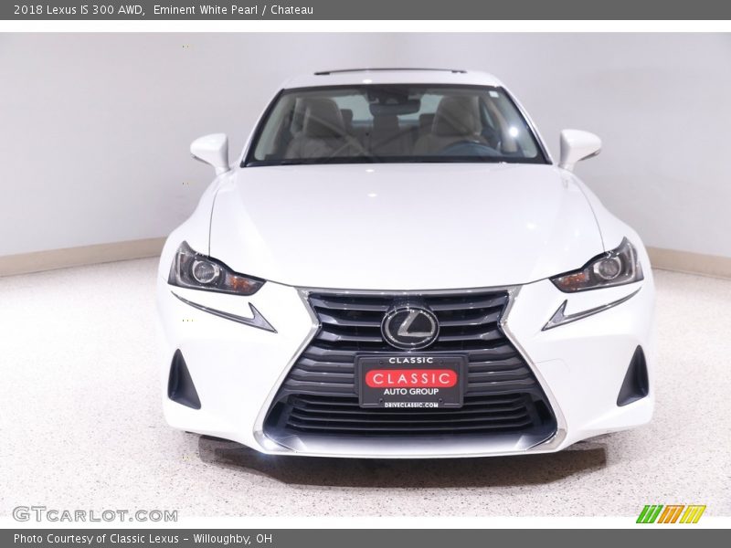 Eminent White Pearl / Chateau 2018 Lexus IS 300 AWD