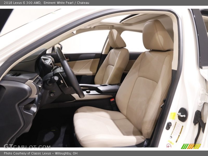 Eminent White Pearl / Chateau 2018 Lexus IS 300 AWD
