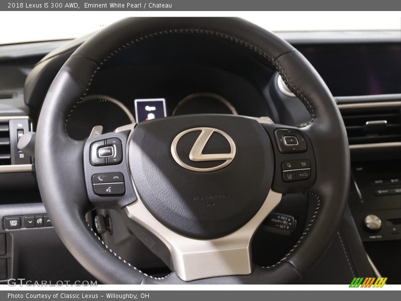 Eminent White Pearl / Chateau 2018 Lexus IS 300 AWD