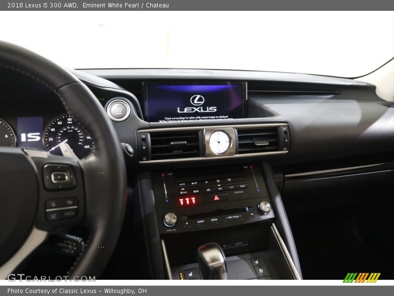 Eminent White Pearl / Chateau 2018 Lexus IS 300 AWD