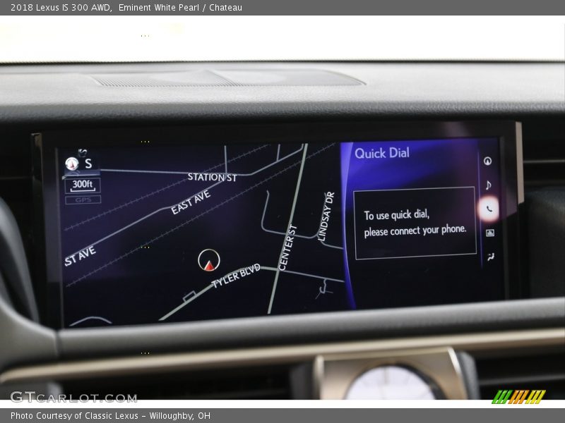 Eminent White Pearl / Chateau 2018 Lexus IS 300 AWD