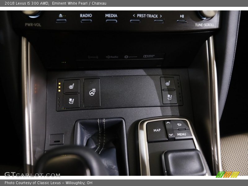 Eminent White Pearl / Chateau 2018 Lexus IS 300 AWD