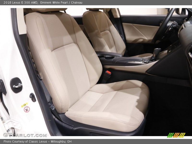 Eminent White Pearl / Chateau 2018 Lexus IS 300 AWD