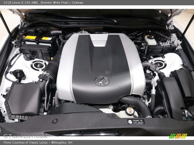 Eminent White Pearl / Chateau 2018 Lexus IS 300 AWD