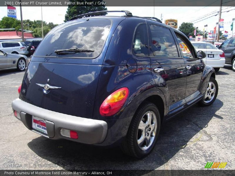 Patriot Blue Pearl / Gray 2001 Chrysler PT Cruiser Limited