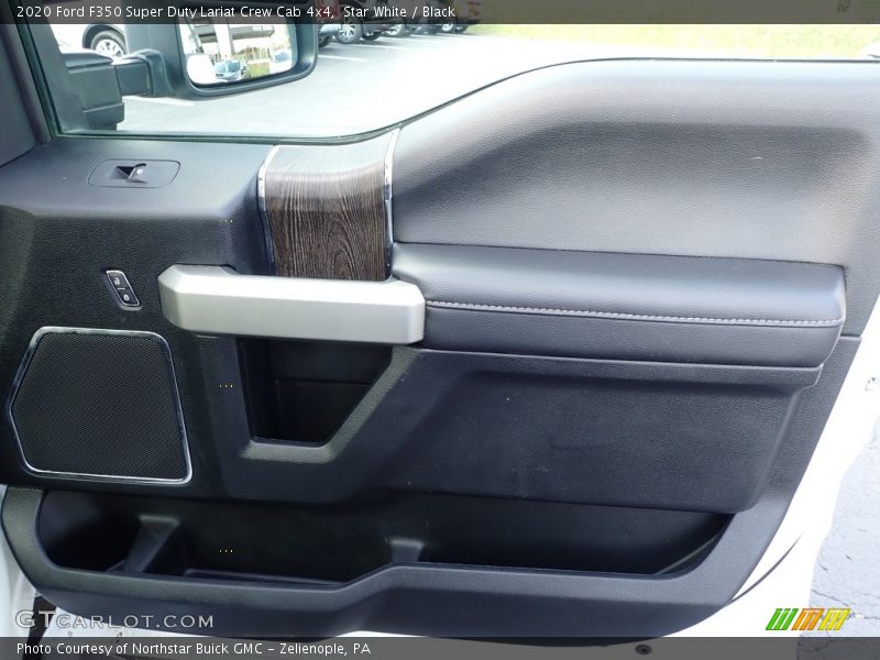 Star White / Black 2020 Ford F350 Super Duty Lariat Crew Cab 4x4