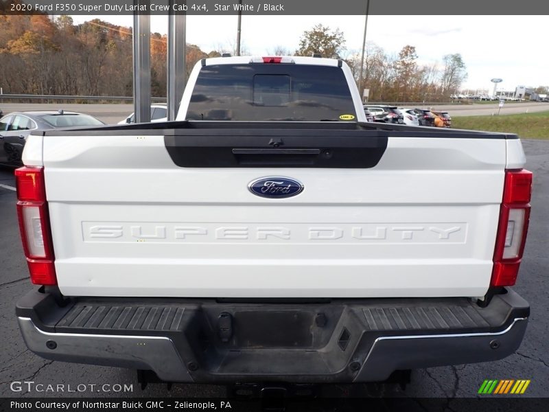 Star White / Black 2020 Ford F350 Super Duty Lariat Crew Cab 4x4