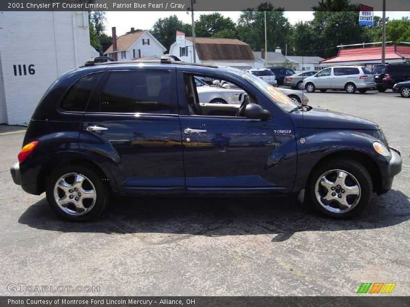 Patriot Blue Pearl / Gray 2001 Chrysler PT Cruiser Limited
