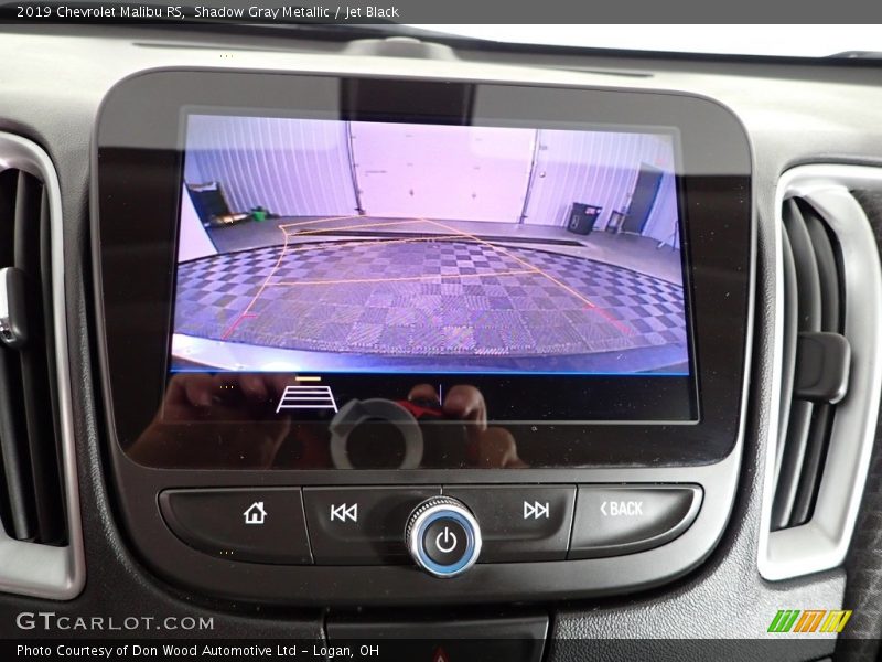 Shadow Gray Metallic / Jet Black 2019 Chevrolet Malibu RS