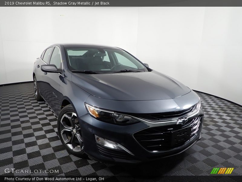 Shadow Gray Metallic / Jet Black 2019 Chevrolet Malibu RS