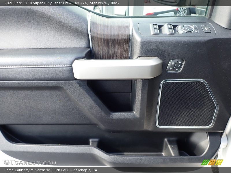 Star White / Black 2020 Ford F350 Super Duty Lariat Crew Cab 4x4