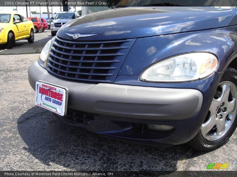 Patriot Blue Pearl / Gray 2001 Chrysler PT Cruiser Limited