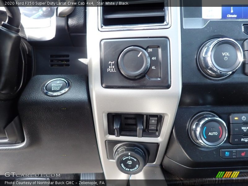 Star White / Black 2020 Ford F350 Super Duty Lariat Crew Cab 4x4