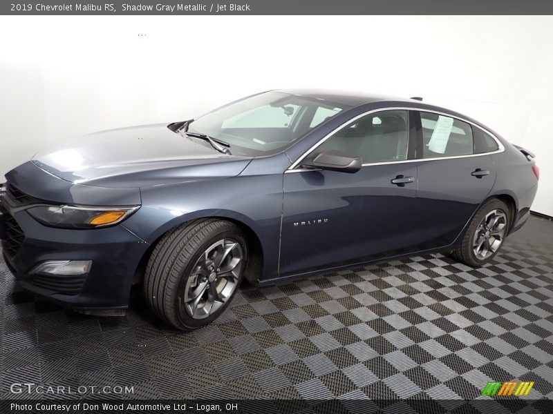Shadow Gray Metallic / Jet Black 2019 Chevrolet Malibu RS