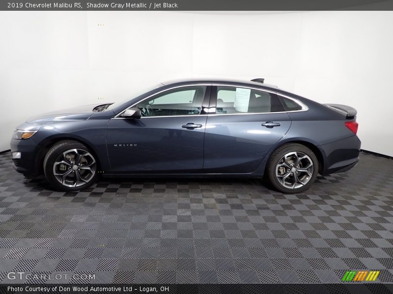 Shadow Gray Metallic / Jet Black 2019 Chevrolet Malibu RS