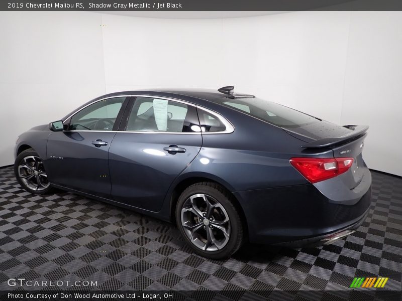 Shadow Gray Metallic / Jet Black 2019 Chevrolet Malibu RS