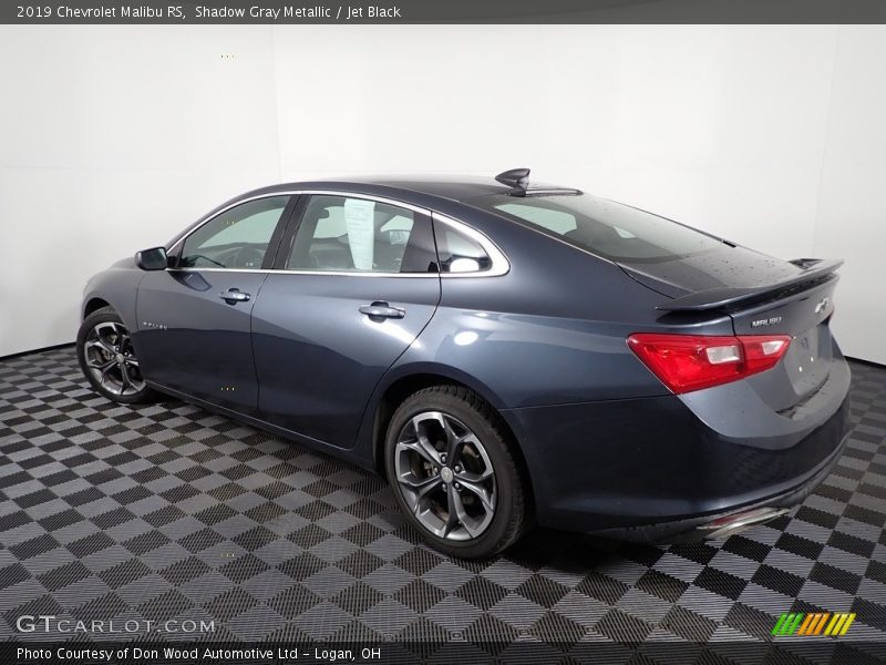 Shadow Gray Metallic / Jet Black 2019 Chevrolet Malibu RS