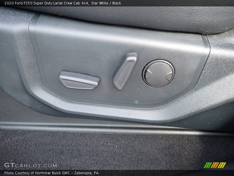 Star White / Black 2020 Ford F350 Super Duty Lariat Crew Cab 4x4