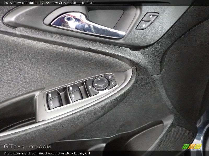 Shadow Gray Metallic / Jet Black 2019 Chevrolet Malibu RS