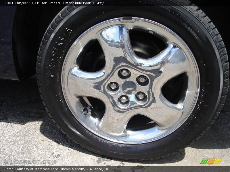 Patriot Blue Pearl / Gray 2001 Chrysler PT Cruiser Limited