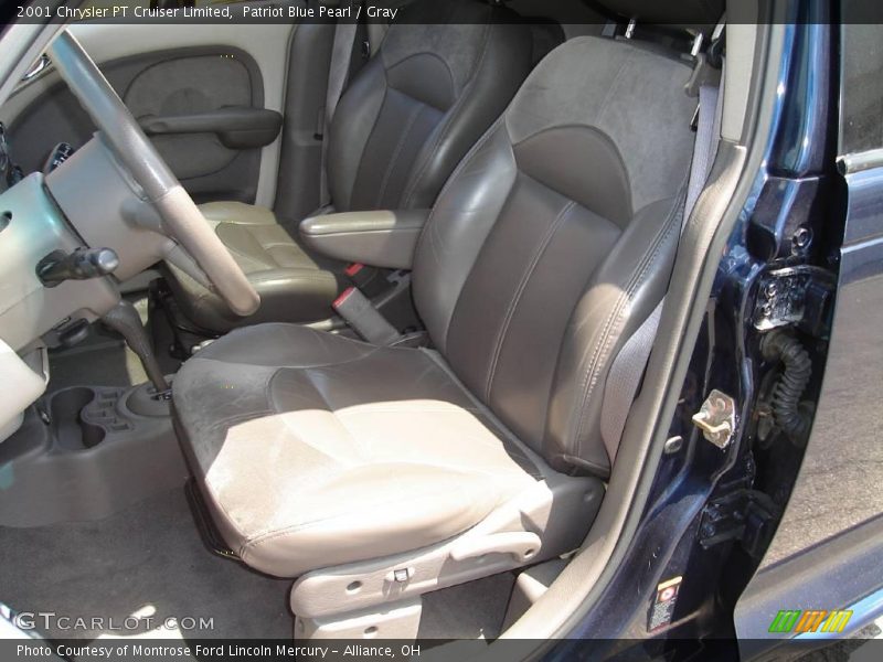 Patriot Blue Pearl / Gray 2001 Chrysler PT Cruiser Limited