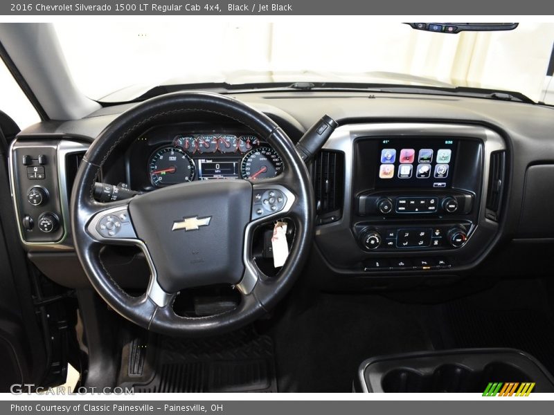 Black / Jet Black 2016 Chevrolet Silverado 1500 LT Regular Cab 4x4