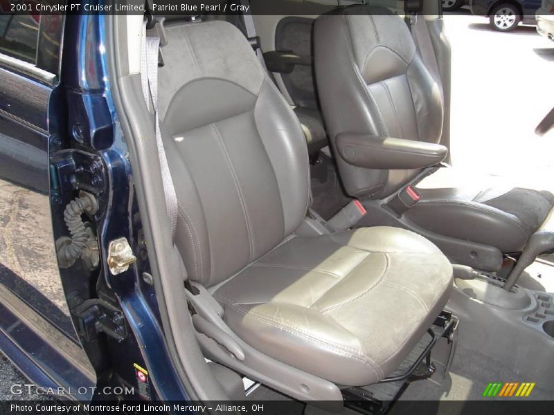 Patriot Blue Pearl / Gray 2001 Chrysler PT Cruiser Limited