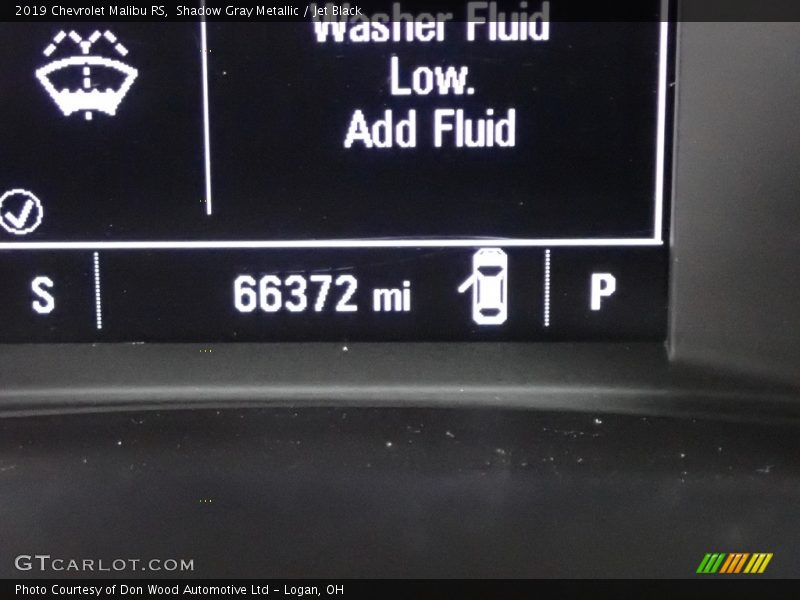 Shadow Gray Metallic / Jet Black 2019 Chevrolet Malibu RS