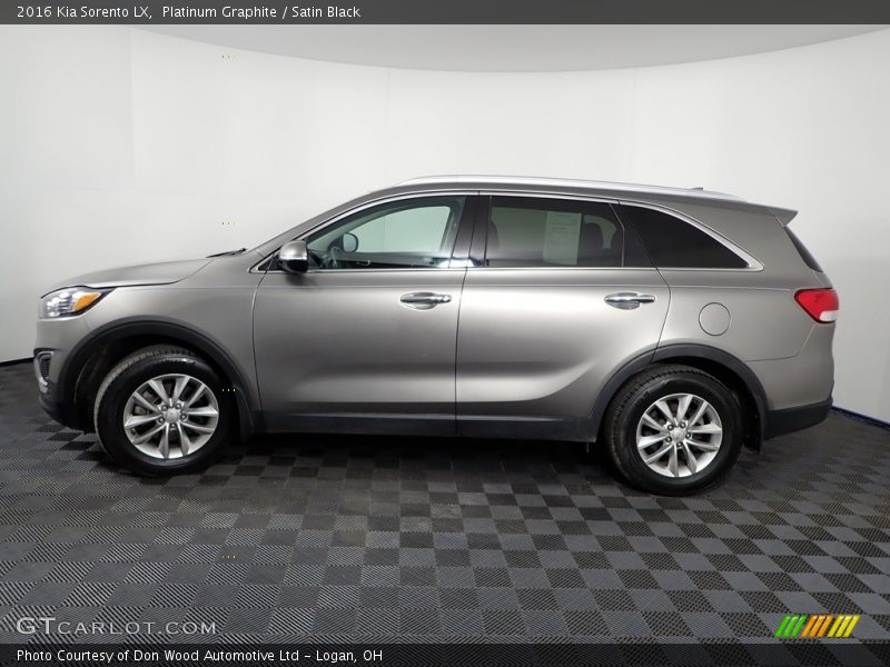 Platinum Graphite / Satin Black 2016 Kia Sorento LX
