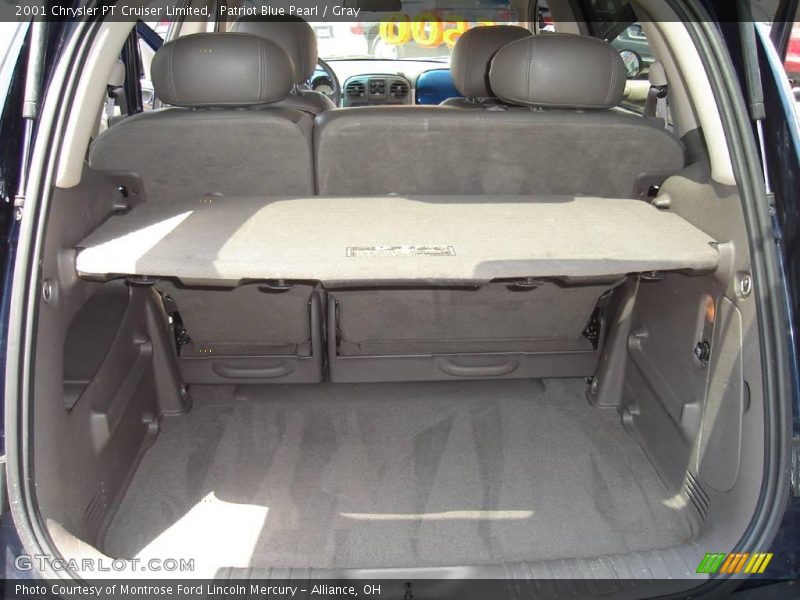 Patriot Blue Pearl / Gray 2001 Chrysler PT Cruiser Limited
