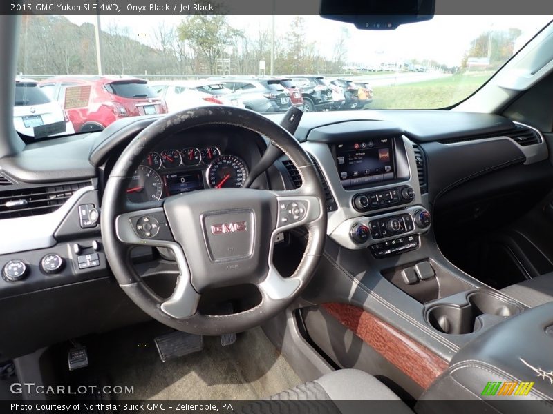 Onyx Black / Jet Black 2015 GMC Yukon SLE 4WD