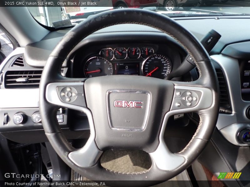 Onyx Black / Jet Black 2015 GMC Yukon SLE 4WD