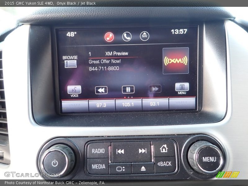 Onyx Black / Jet Black 2015 GMC Yukon SLE 4WD