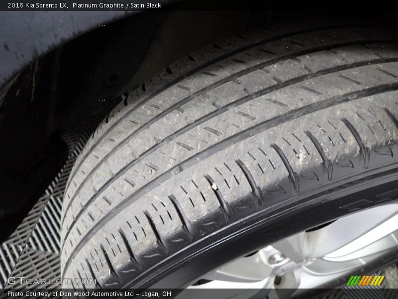 Platinum Graphite / Satin Black 2016 Kia Sorento LX