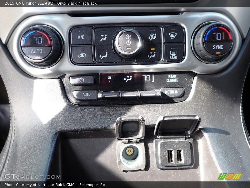 Onyx Black / Jet Black 2015 GMC Yukon SLE 4WD