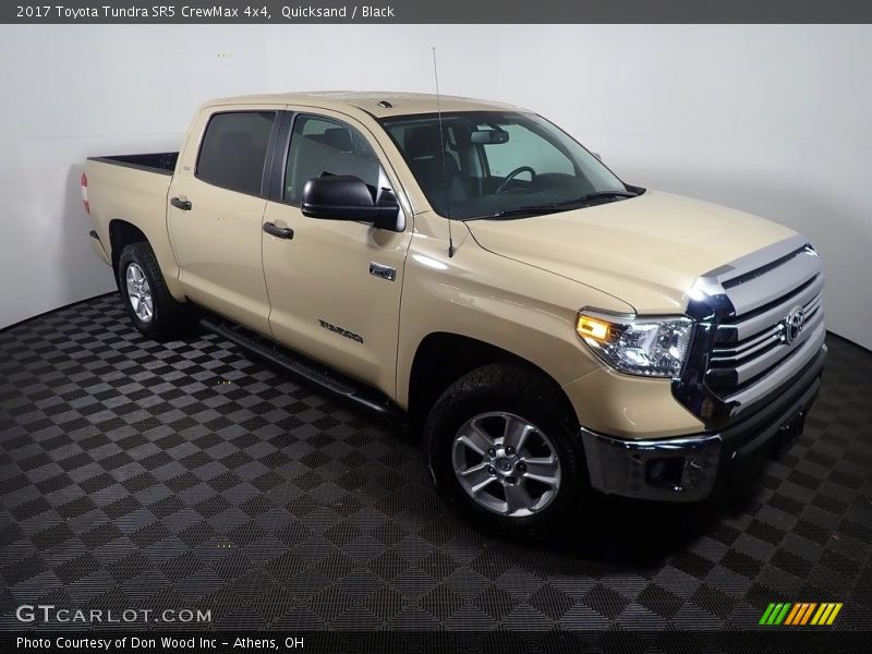 Quicksand / Black 2017 Toyota Tundra SR5 CrewMax 4x4