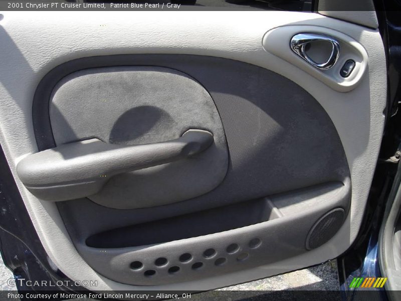 Patriot Blue Pearl / Gray 2001 Chrysler PT Cruiser Limited