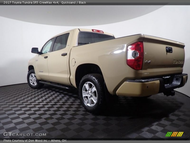 Quicksand / Black 2017 Toyota Tundra SR5 CrewMax 4x4