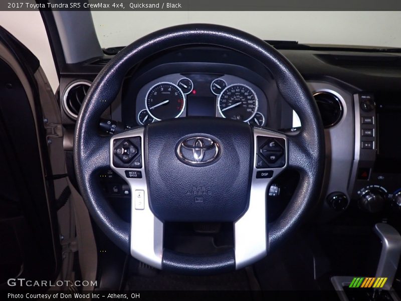 Quicksand / Black 2017 Toyota Tundra SR5 CrewMax 4x4