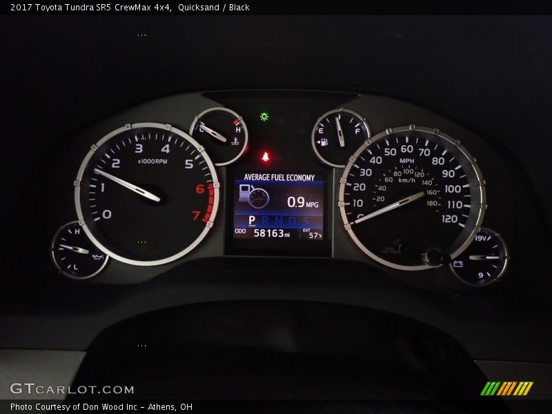 Quicksand / Black 2017 Toyota Tundra SR5 CrewMax 4x4