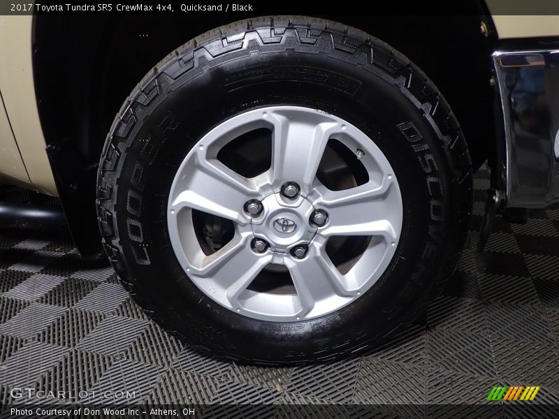 Quicksand / Black 2017 Toyota Tundra SR5 CrewMax 4x4