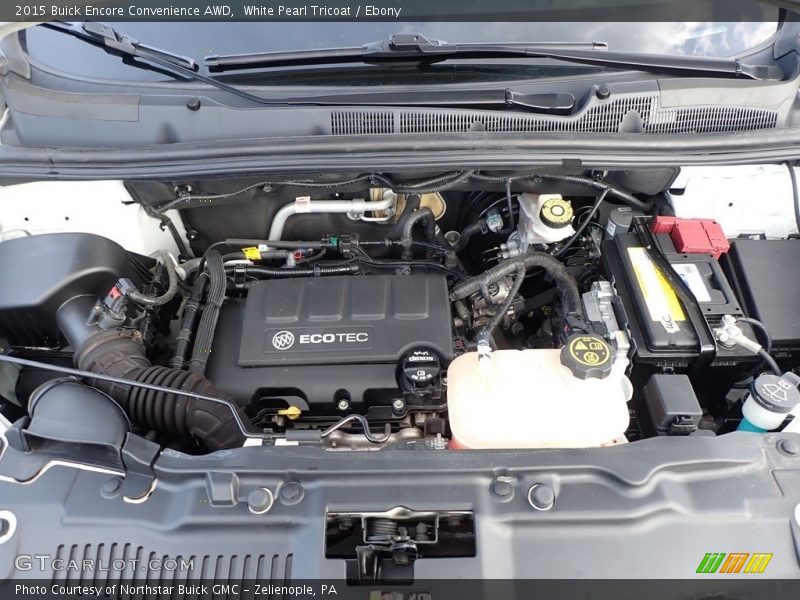 White Pearl Tricoat / Ebony 2015 Buick Encore Convenience AWD