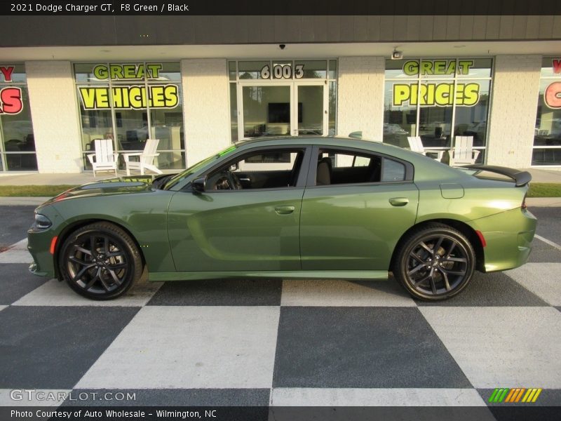 F8 Green / Black 2021 Dodge Charger GT