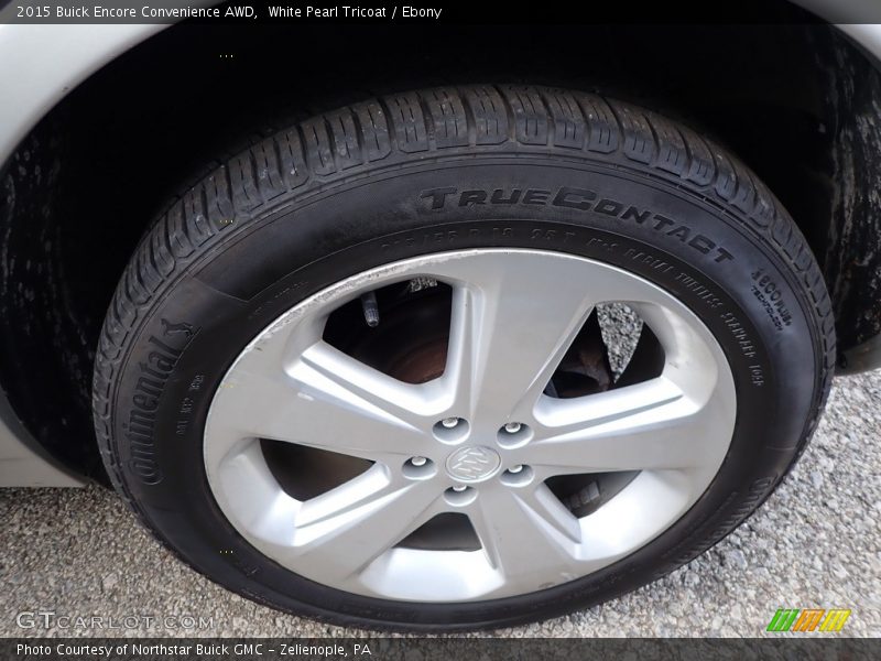 White Pearl Tricoat / Ebony 2015 Buick Encore Convenience AWD