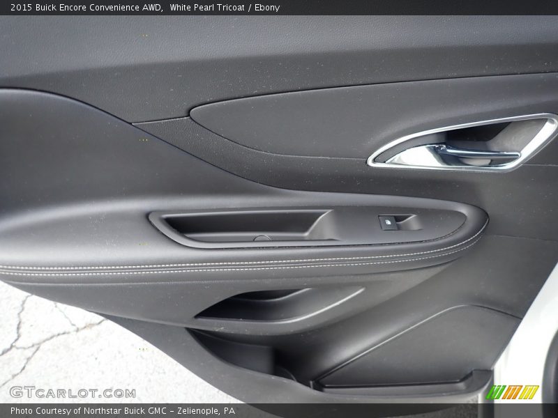 White Pearl Tricoat / Ebony 2015 Buick Encore Convenience AWD