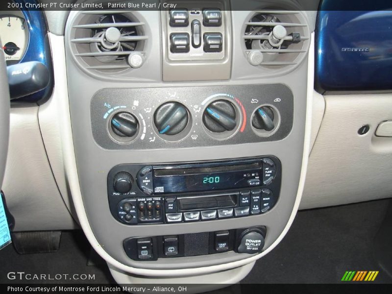 Patriot Blue Pearl / Gray 2001 Chrysler PT Cruiser Limited