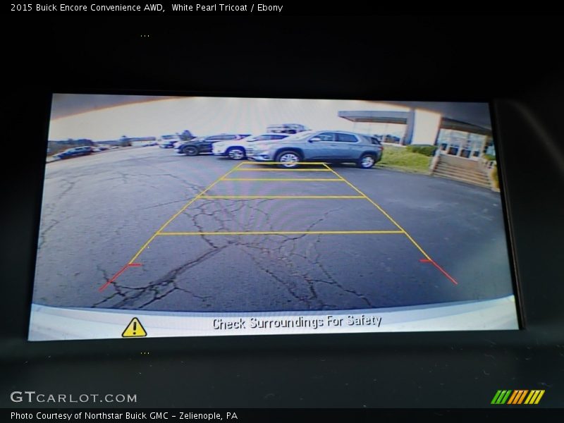 White Pearl Tricoat / Ebony 2015 Buick Encore Convenience AWD